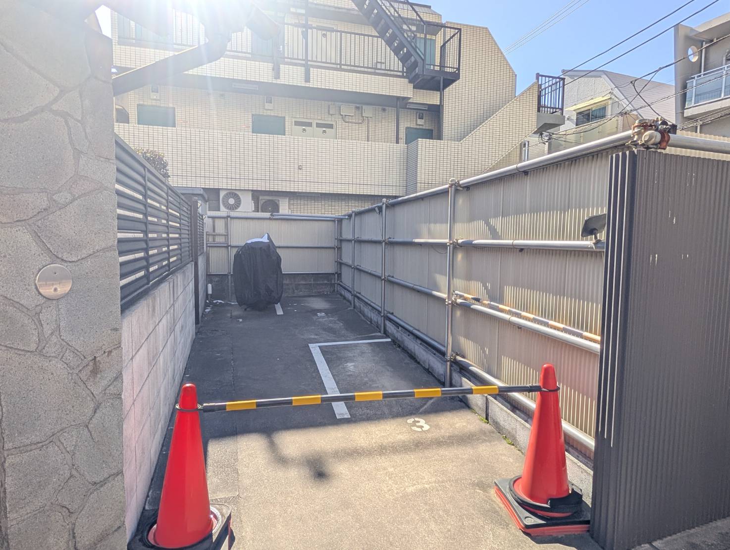 髙橋第一駐車場(バイク置場)　№3