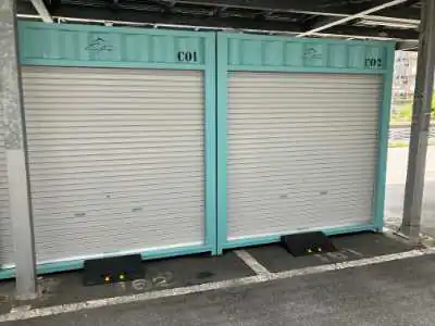 豊洲ベース　バイクコンテナ（吉田建材　枝川）