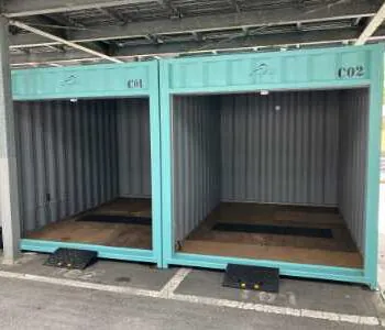 豊洲ベース　バイクコンテナ（吉田建材　枝川）
