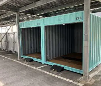 豊洲ベース　バイクコンテナ（吉田建材　枝川）
