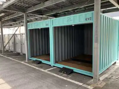 豊洲ベース　バイクコンテナ（吉田建材　枝川）