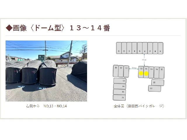 サンリーバイクガレージ　　厚木妻田西