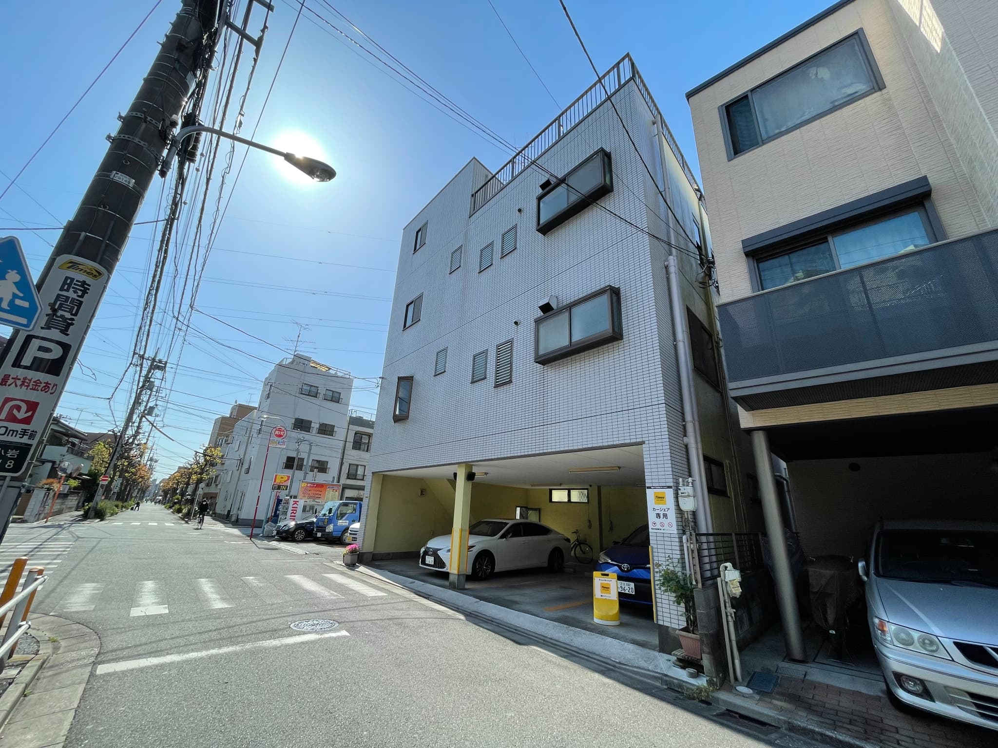 松島四丁目バイク駐輪場