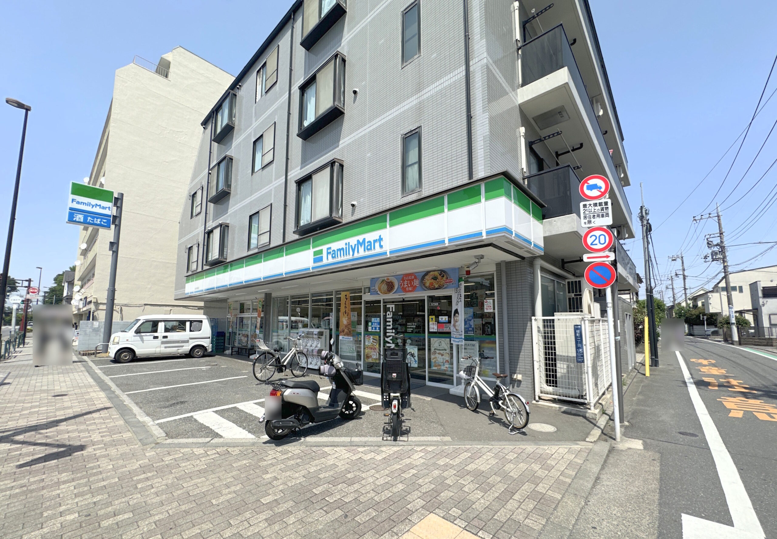 小金井市桜町　バイク置場