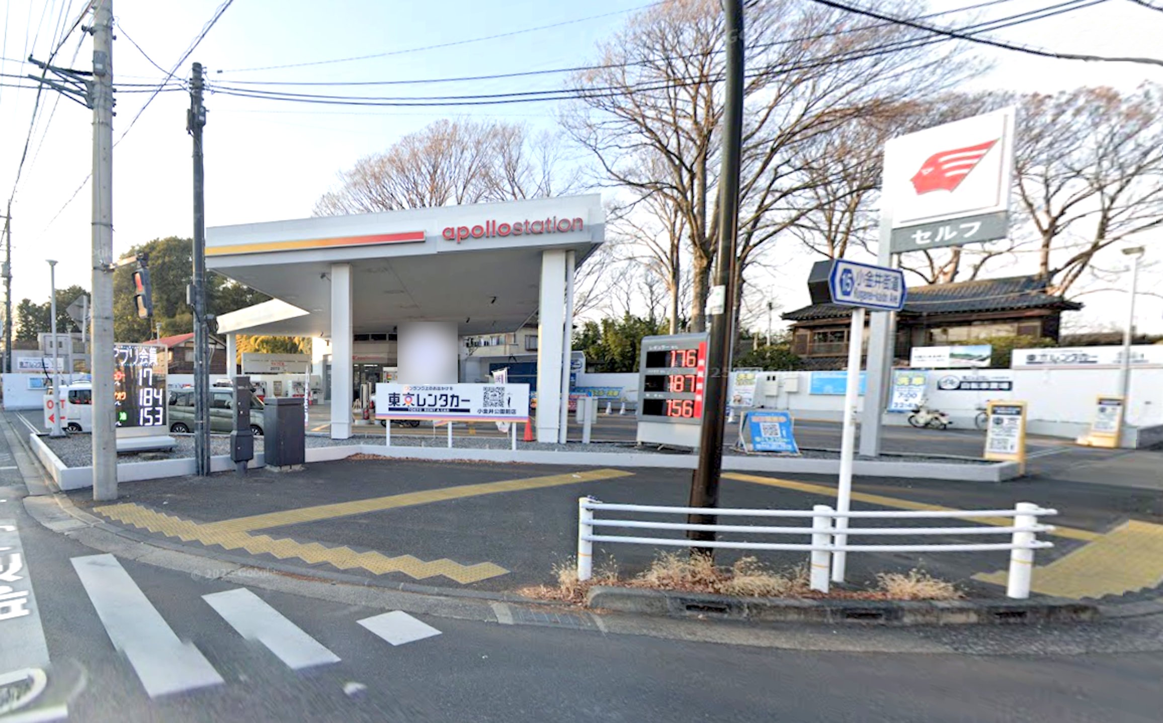 小金井市桜町　バイク置場