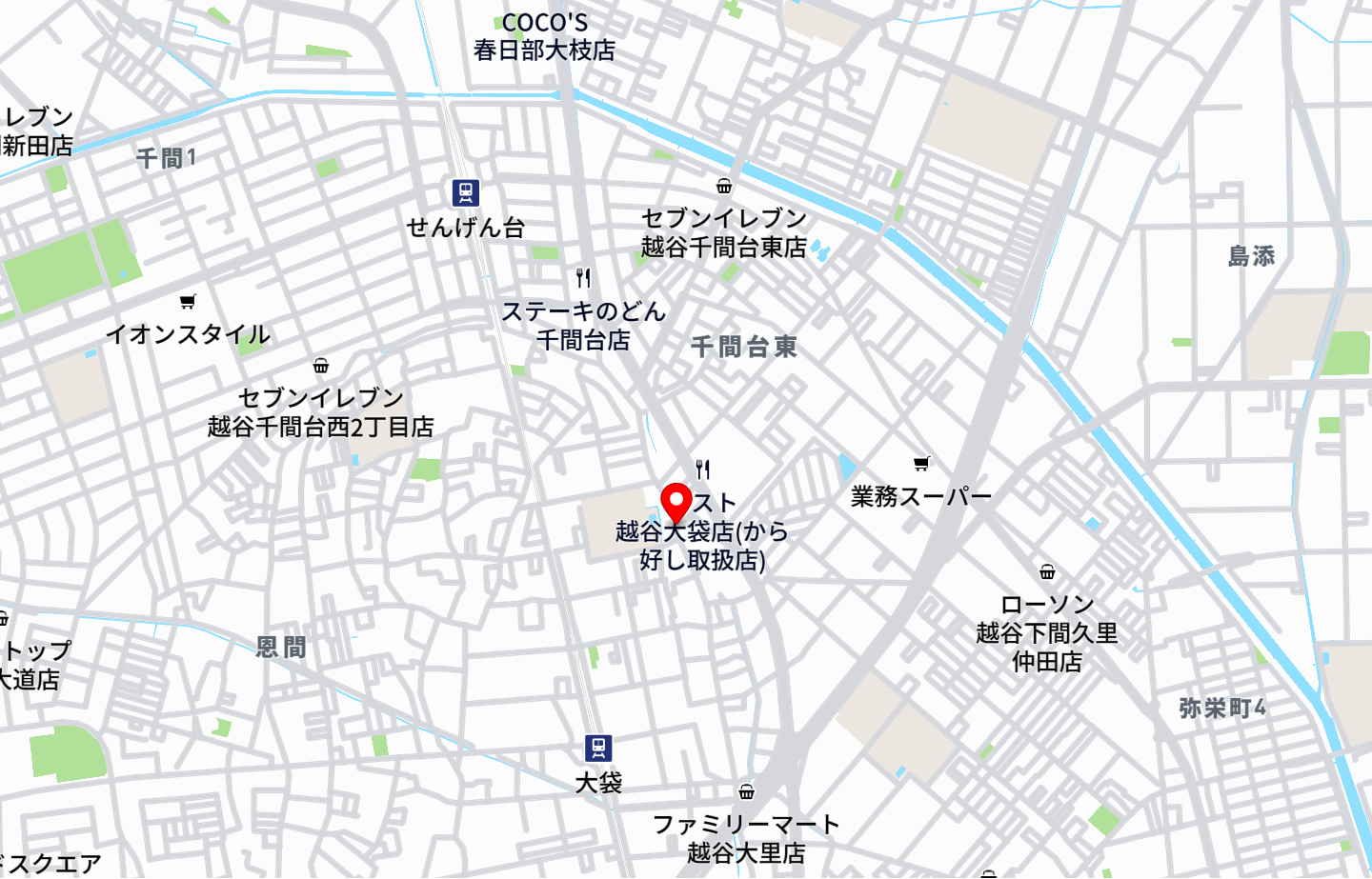 越谷市・せんげん台バイクガレージ