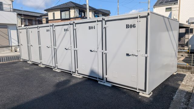 越谷市・せんげん台バイクガレージ