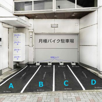 枚方近畿ビルバイク月極駐車場