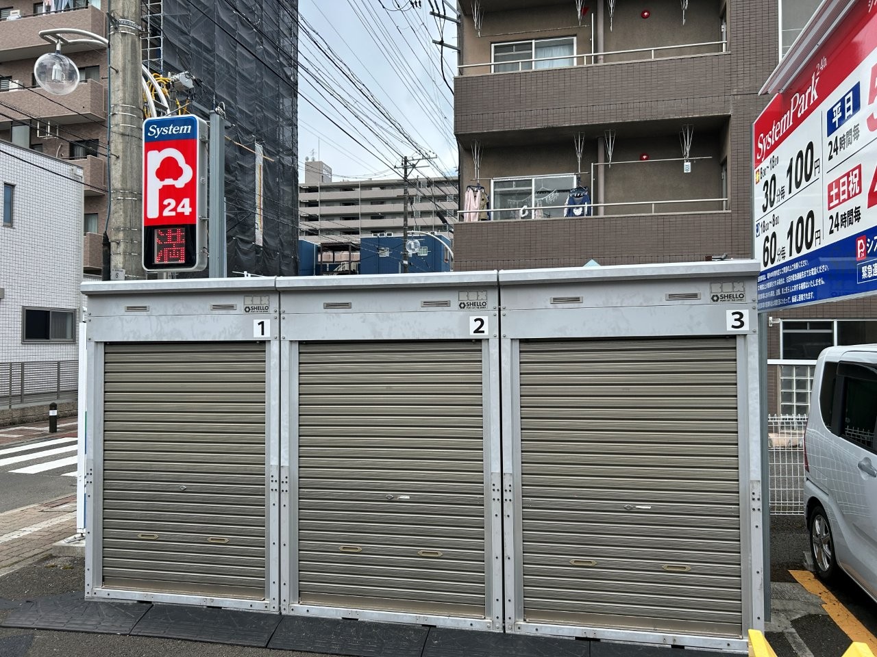 原町１丁目バイクガレージ