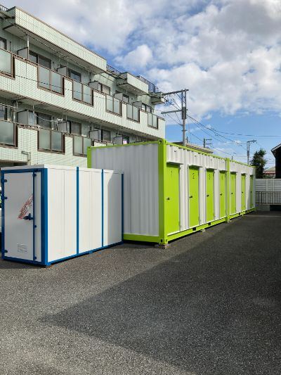 浜竹第2コンテナ敷地内バイクコンテナ