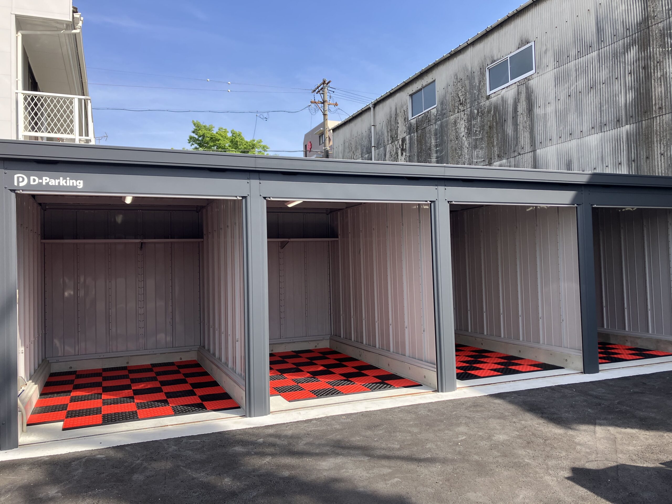 D-Wash名古屋広川町バイクガレージ