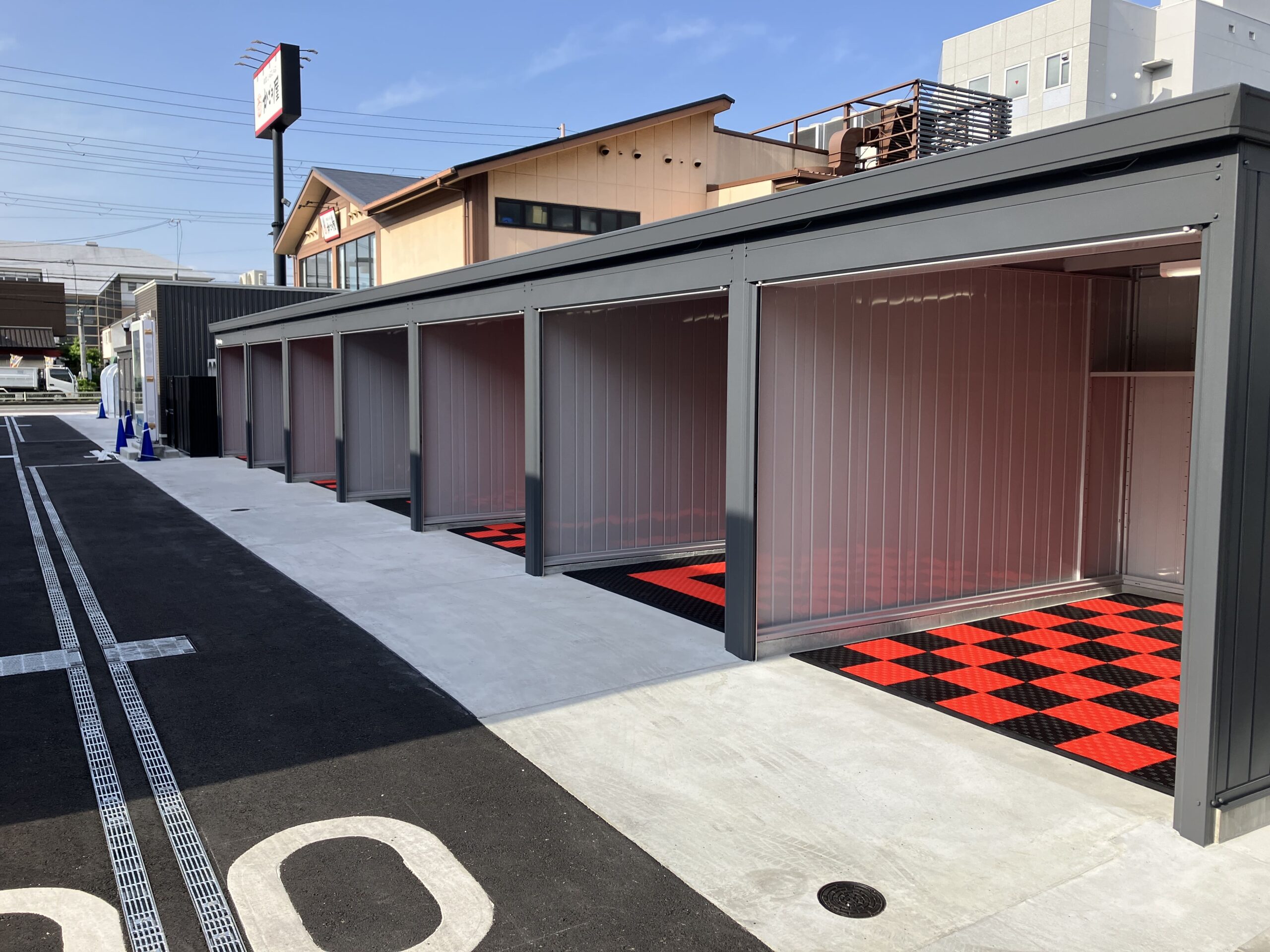 D-Wash平野南港通バイクガレージ