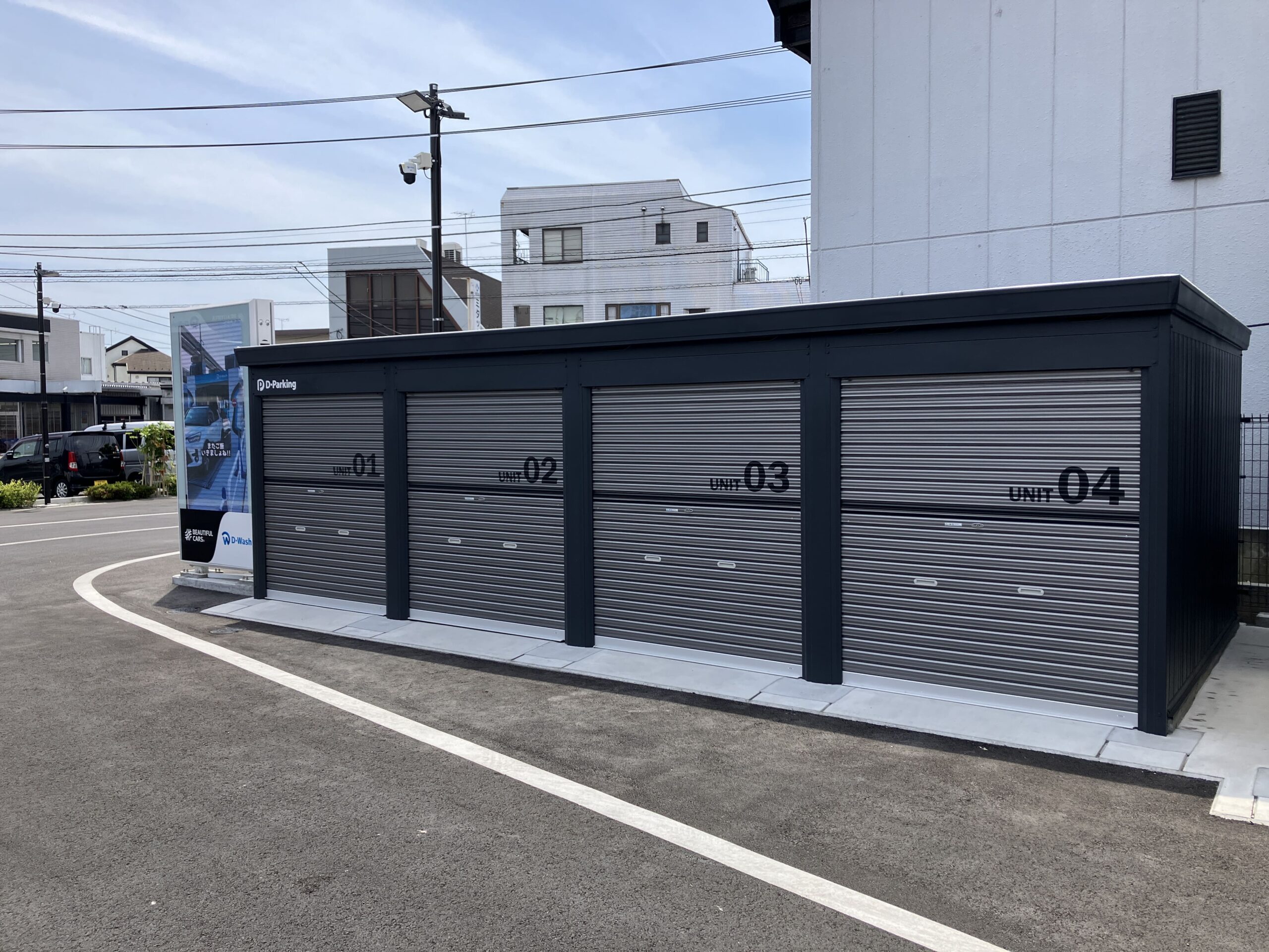 D-Wash武蔵村山バイクガレージ