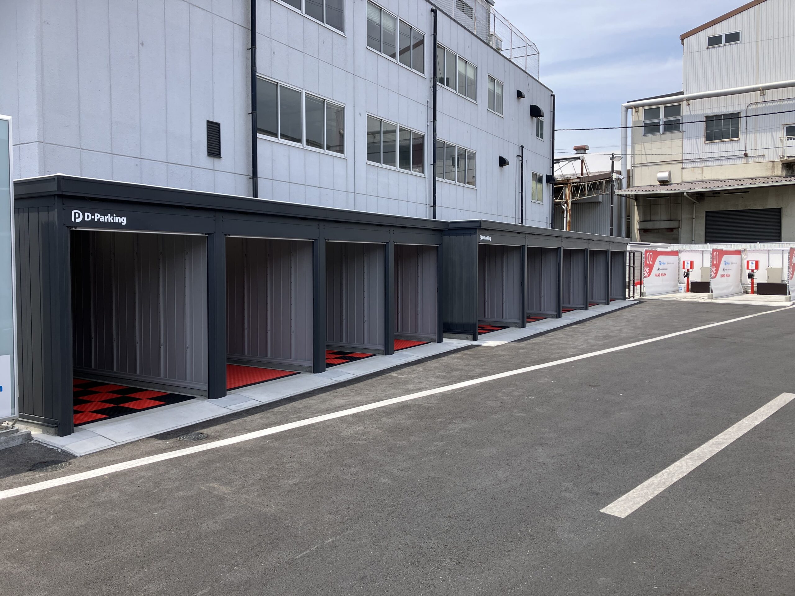 D-Wash武蔵村山バイクガレージ